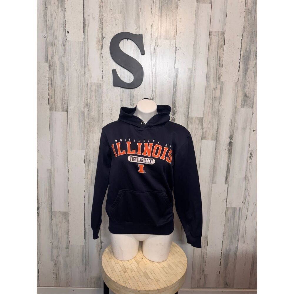 American Classic Sportswear Hoodie Womens Small University of Illinois Fighting